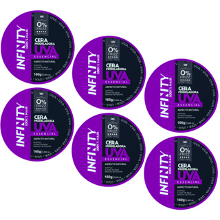 Cera Modeladora Uva Kit 6 Unidades 160g INFINITY LOOKS HAIR em Oferta na Shopee