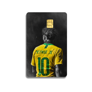 Adesivo Para Cartão Credito Debito Skin Card Pelicula Protetora Cartão Neymar