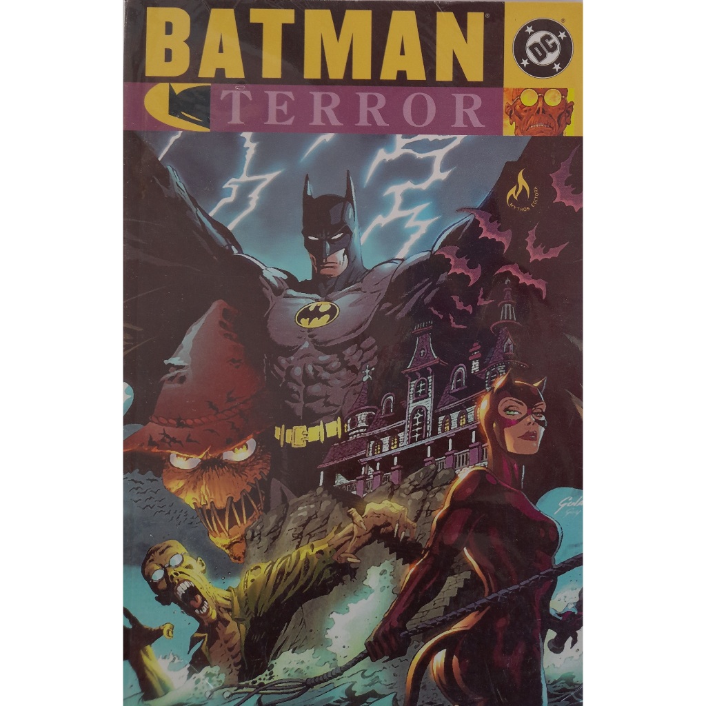 Batman Terror Doug Moench Editora Mythos Dc 2003