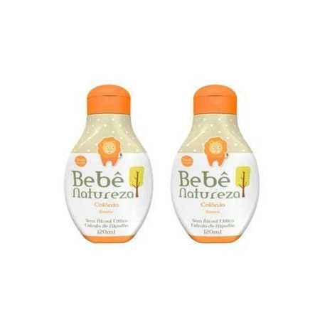 Kit c/ 2 unidades Colônia Bebê Natureza Suave 120ml