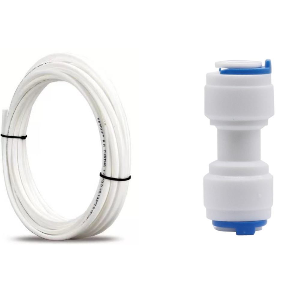 Mangueira Purificador 6mm / 1/4 C/ 1 Metro + 1 Conector Reto em Oferta na Shopee