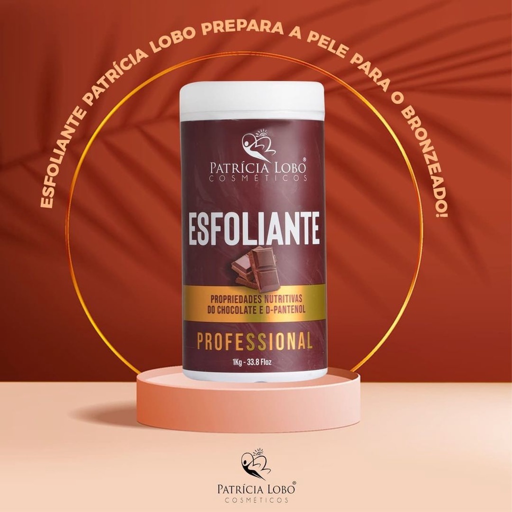 Choco Paty Ativador de Bronzeado 850g parafina chocolate Patrícia Lobo