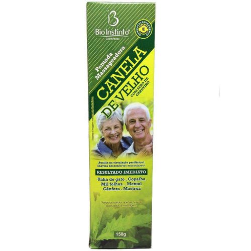Pomadas Canela de Velho com Sebo de Carneiro Bio Instinto 150G ( 1 unidade )