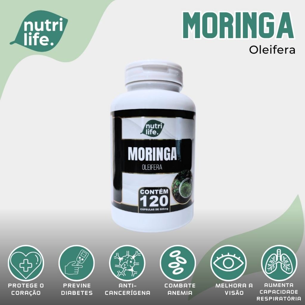 1un Moringa Oleifera - 120caps 500mg