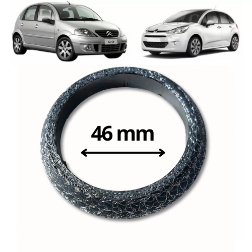 Anel De Vedação Gaxeta Saída Escapamento Citroen C3 C4 Picasso Peugeot 206 307 308