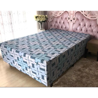 LENÇOL ESTAMPADO BOX CONJUGADO CASAL 3 PEÇAS 0,60 CM DE ALTURA (LENÇOL LUVA )