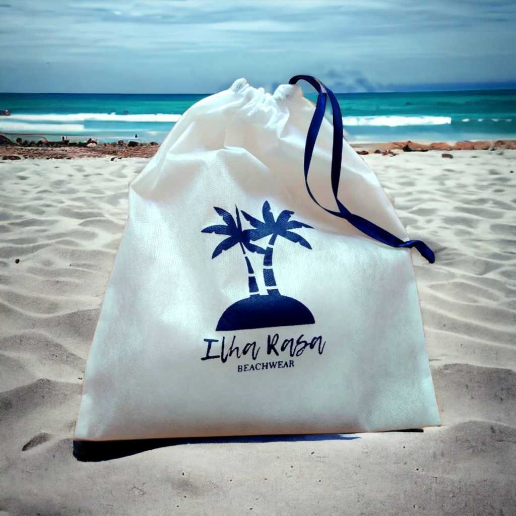 100  Saquinhos Personalizados 20x25 cm. TNT em Oferta na Shopee