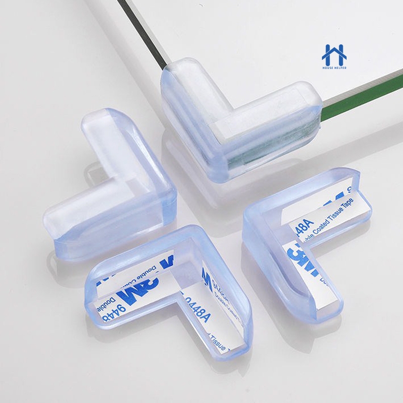 4 Unidades Protetora de Quina de Silicone para Mesa Segurança para Crianças e Bebes em Oferta na Shopee