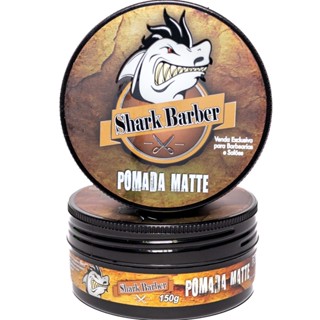Pomada Matte Efeito Seco Shark Barber 150g