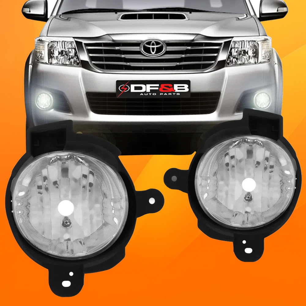 Farol Auxiliar Milha Hilux Srv 2012 2013 2014 2015 Pick Up em Oferta na Shopee