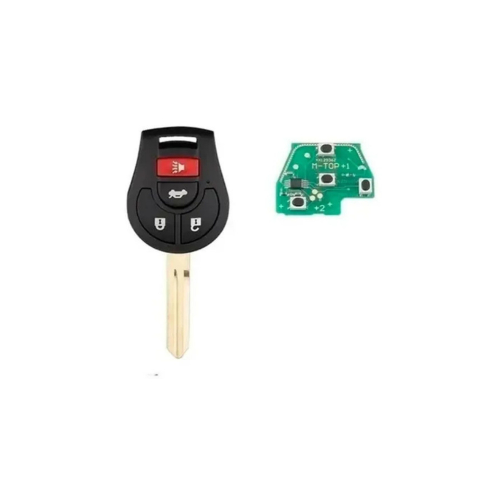 Chave Telecomando Nissan Versa + Chip Code 2013 A 2019