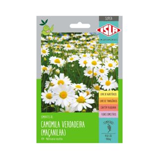 2.500 Sementes de Camomila Verdadeira - Maçanilha em Oferta na Shopee