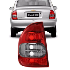 Lanterna Traseira Corsa Sedan e Classic 2003 2004 2005 2006 2007 2008 2009 2010 Fumê LADO ESQUERDO