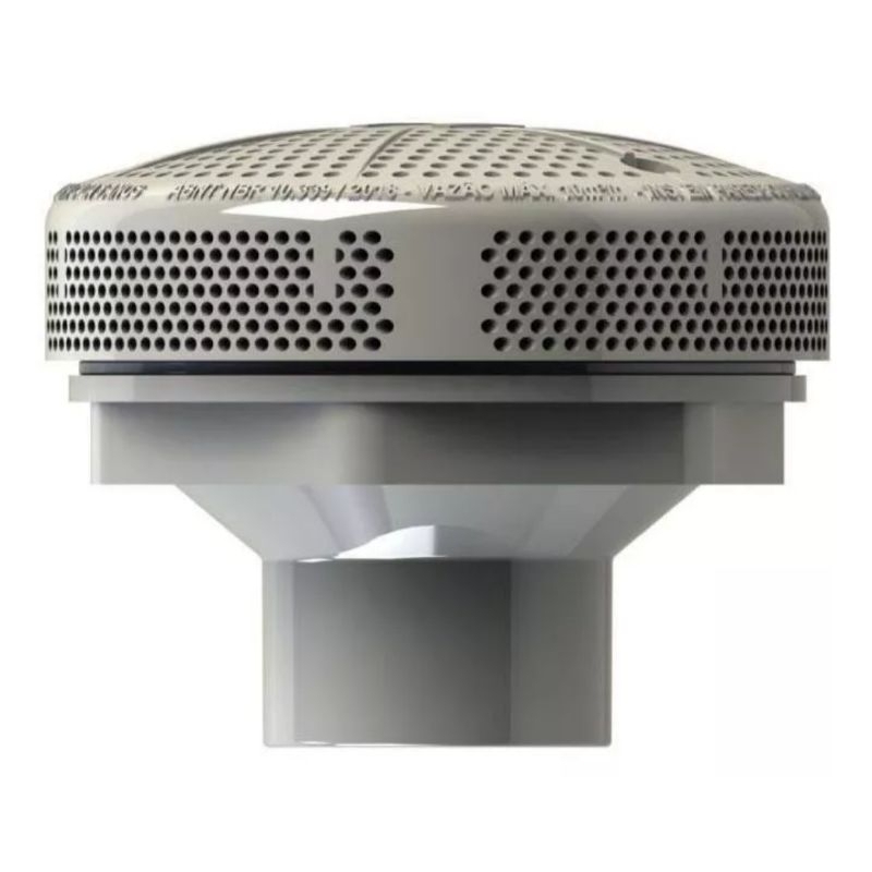Dreno De Fundo 10/50 Em Abs - Para Piscina de Vinil - Ralo de Fundo Sodramar
