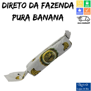 Doce de Banana Bananinha Bela Vista Avulsa Unidade 30g Sem Glúten