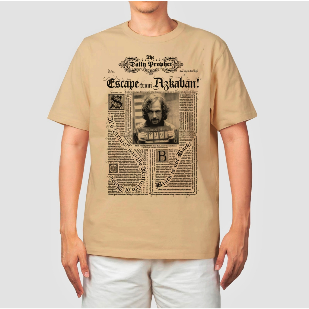 Camisa Camiseta Harry Potter Prisioneiro De Azkaban Sirius Black hermione snape anime filme em Oferta na Shopee