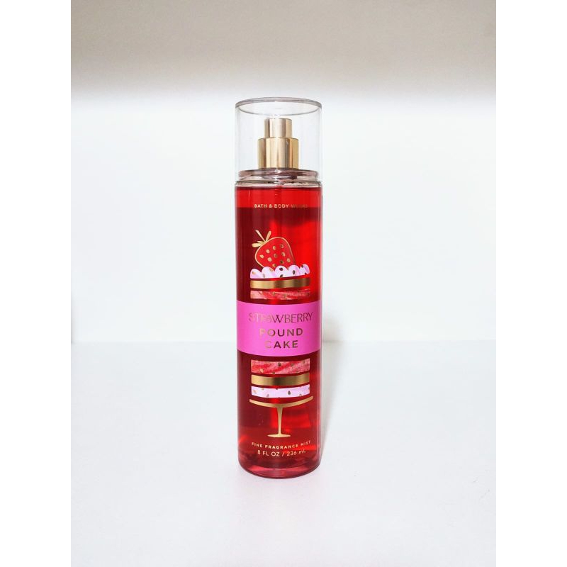 Bath & Body Works Splash Strawberry Pound Cake Gourmand 236ml