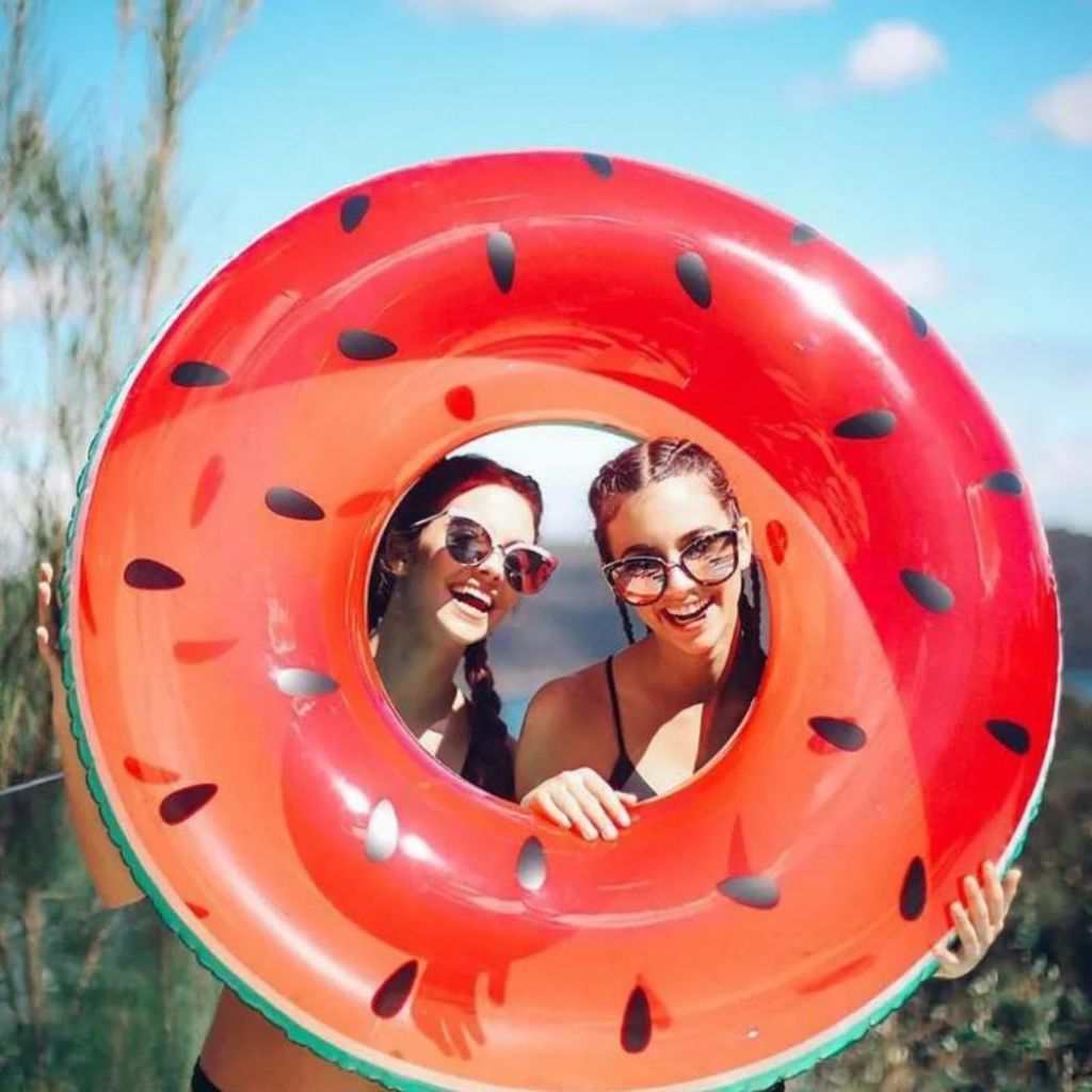 Boia Anel De Melancia Gigante 65cm-90cm em Oferta na Shopee