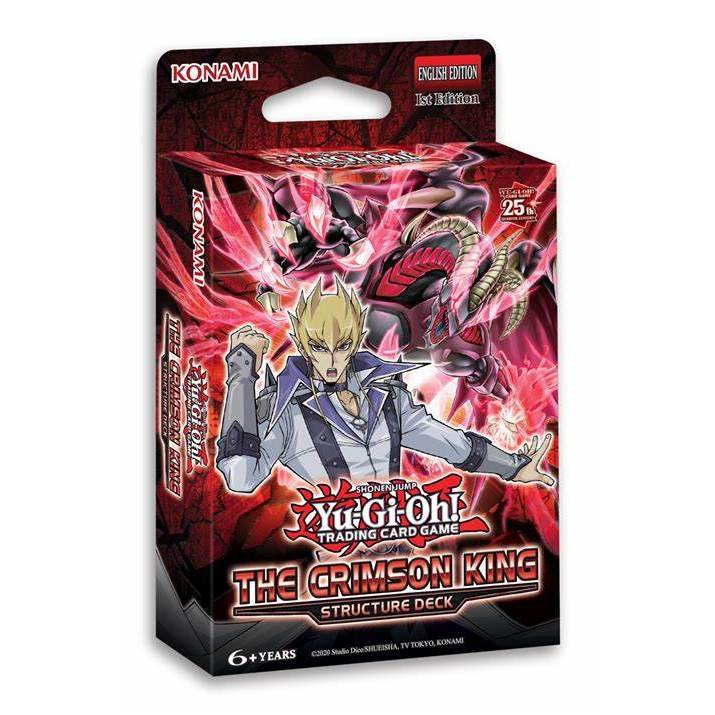 Yugioh - O Rei Carmesim - Deck Estrutural - The Crinsom King