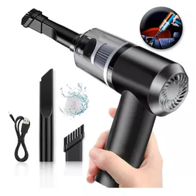 Aspirador Automotivo Portátil Potente Recarregável Premium