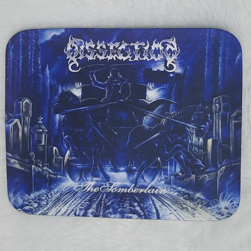 Mouse Pad Dissection, Burzum, Emperor, Iron Maiden (15x21cm)