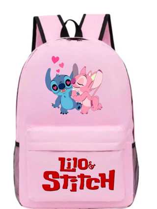 Mochilas Para Adolescentes Lilo Stitch , Escolar Esportiva Anime Sharingan Bolsa Masculino Feminino Infantil Kids Promoção