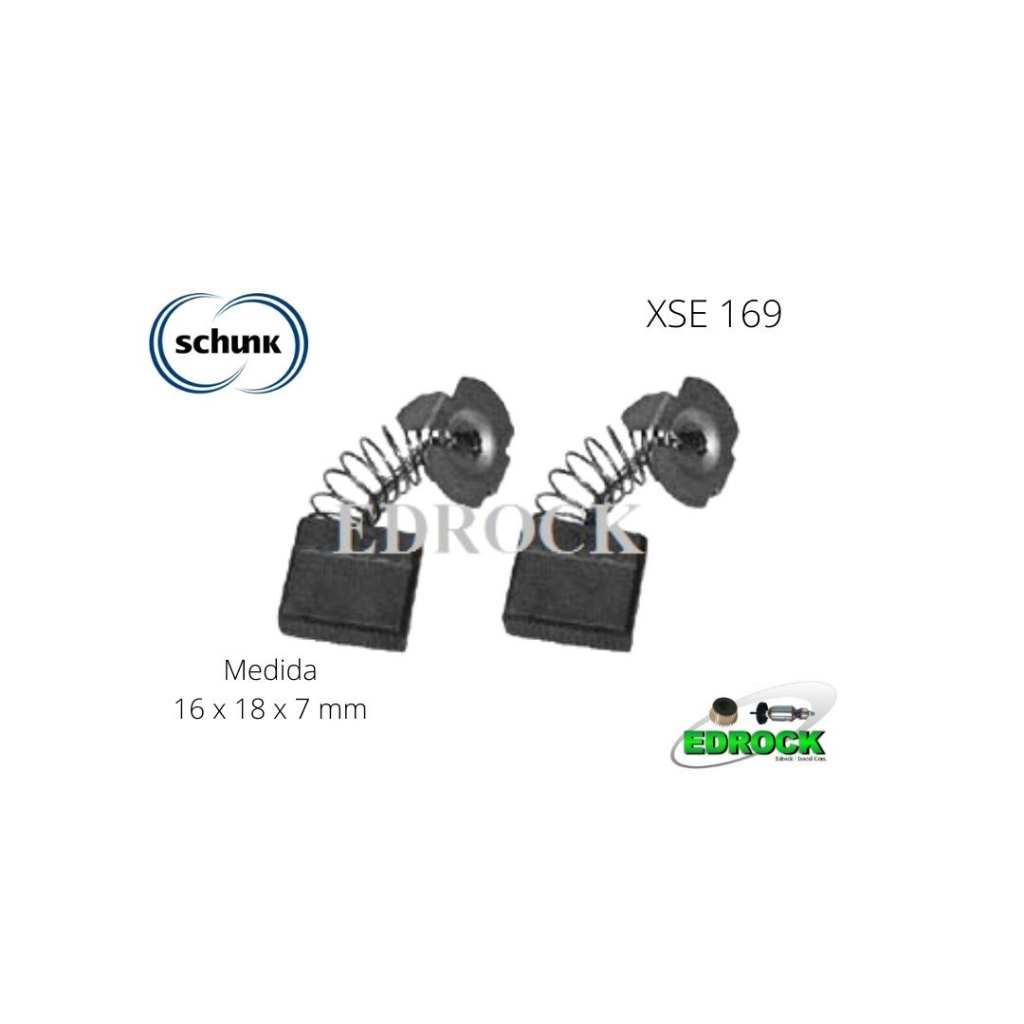 Par de Escovas de Carvão para Plaina 2200 Watts Makita KP 312 / KP 312 S