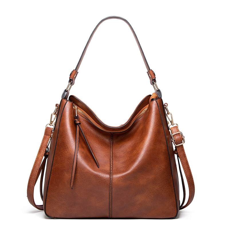 Bolsa grande De Ombro e transversal  Feminina De Couro PU