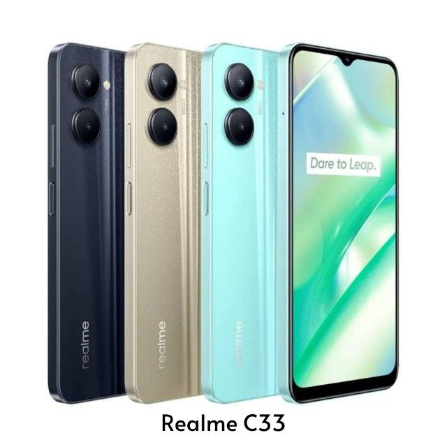 Celular Realme C33 64GB 4GB Ram Dual Sim Global