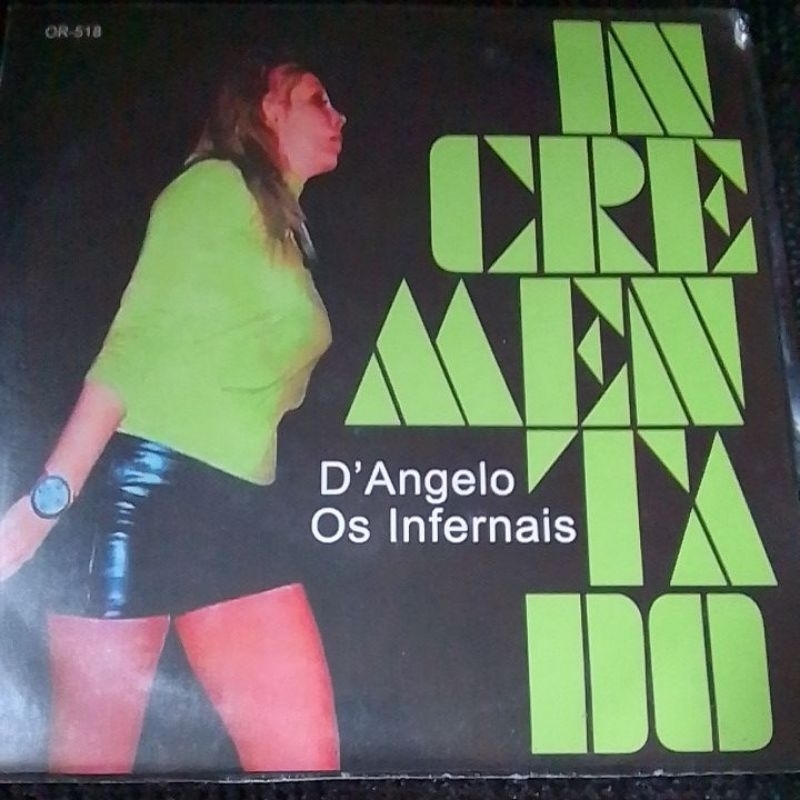 compacto vinil - d'angelo / os infernais/ muito incrementado/ samba rock