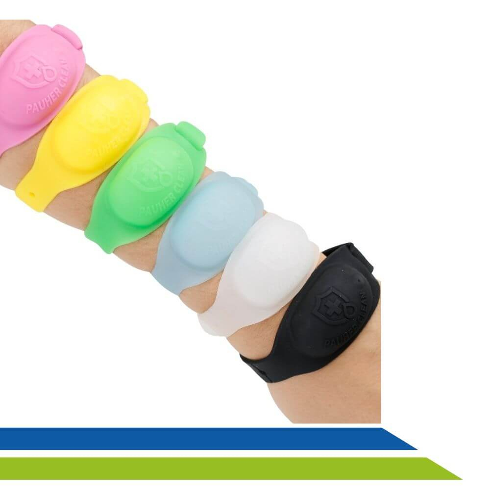 Pulseira de Biossegurança Porta Álcool – Mãos e Pele Limpas e Protegidas UN - Ortho Pauher