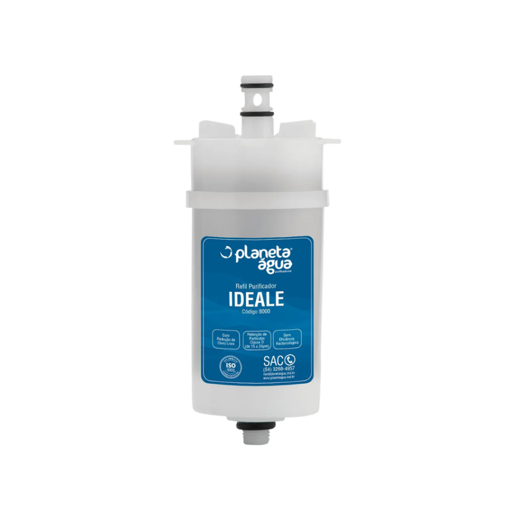 REFIL IDEALE 8000 PURIFICADOR PLANETA AGUA