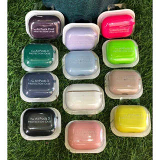 Capa Capinha De Silicone Aveludada por dentro para o fone sem fio AirPods Pro e AirPod 2
