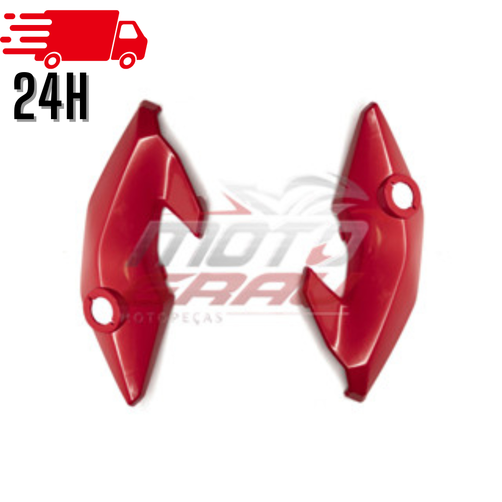 Par Bananinhas Carenagem Lateral do Farol Cg  125 / 150 / 160