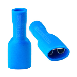 Terminal Fêmea Total Isolado 2,5mm Kit C/ 20pçs em Oferta na Shopee