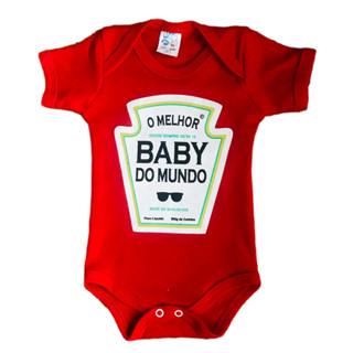 Body De Bebe Mesversario Personagem Tematico Mesversário - KETCHUP