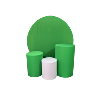 Kit Capa Trio de Cilindro COM PAINEL Decoração Festa Futebol - Palmeiras em Oferta na Shopee