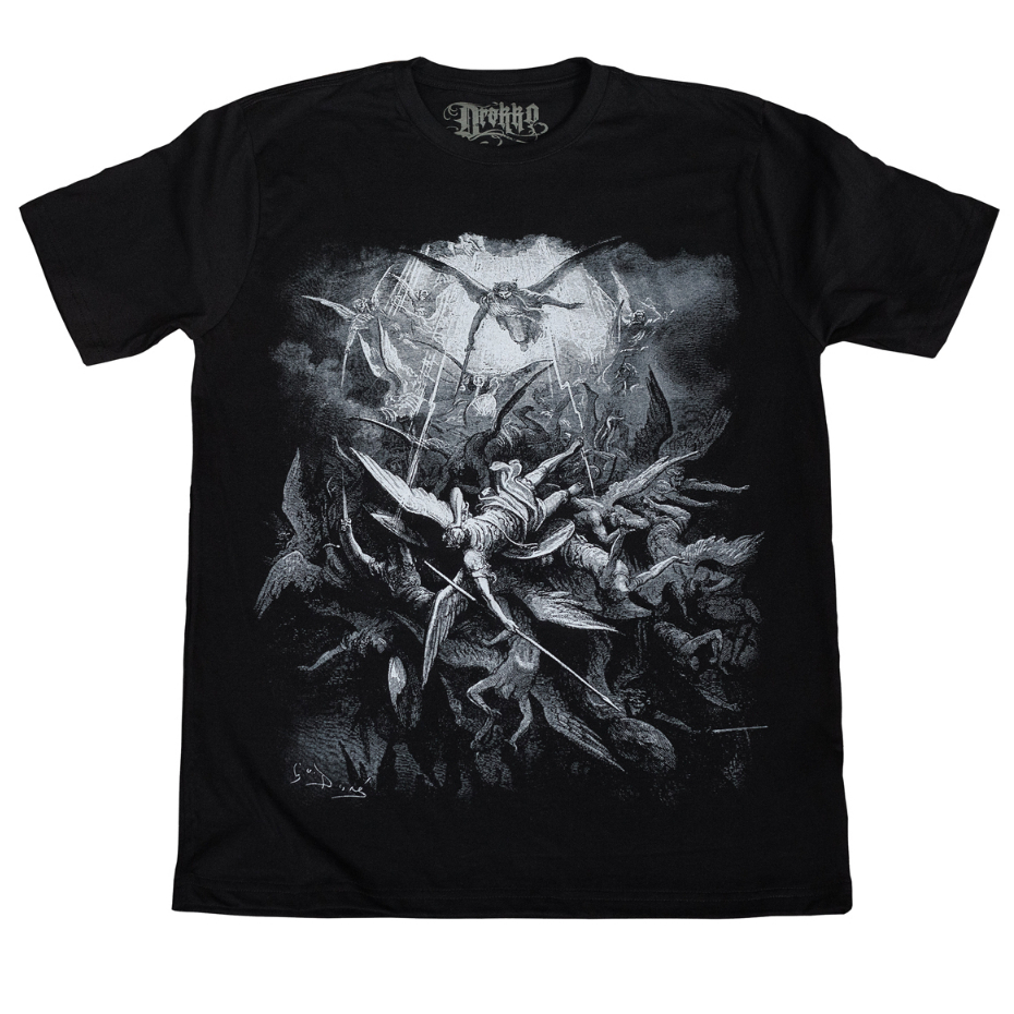 Camiseta Gustave Doré - Paradise Lost - Him The Almighty... HAVOC