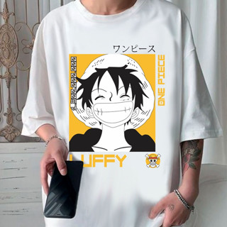 Camiseta Masculina Camisa Feminina One Piece Luffy Poliéster