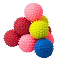 36x Bolinha Cravo para Fisioterapia Massagem Anti Stress Petshop