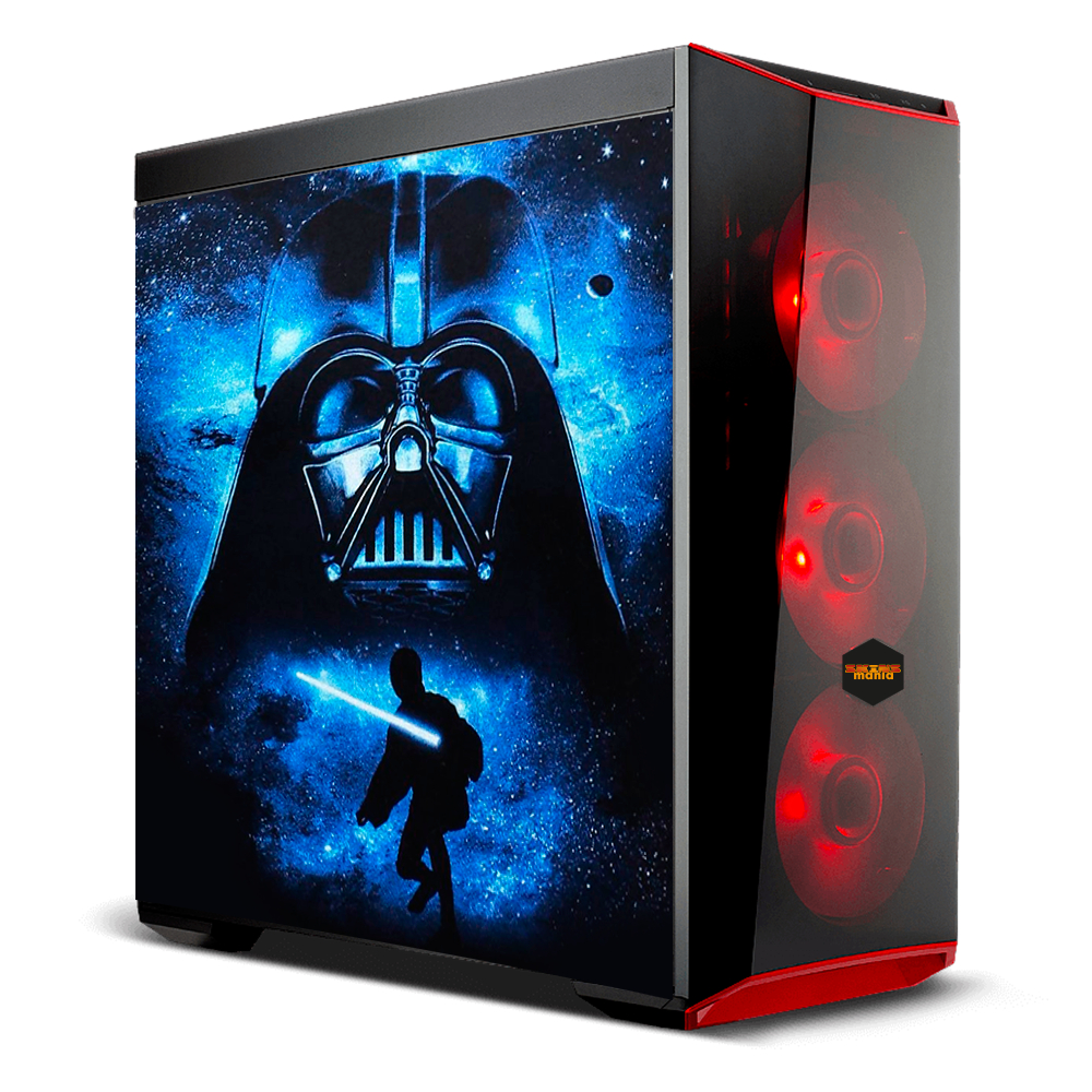 Adesivo Skin Pelicula Gabinete Computador  Star Wars [ sw505 ] Darth Vader galaxia Imperio Jedi