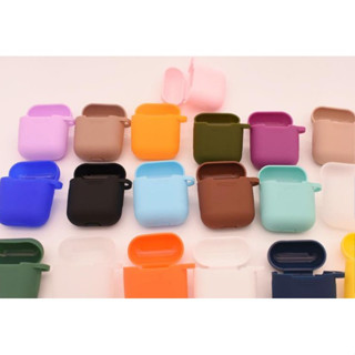 Capa case AirPods 1 E 2 i11, i12, i7, i8, i9 TWS  Capinha Silicone Para Apple Protetora de Fone De Ouvido Sem Fio Varias Cor