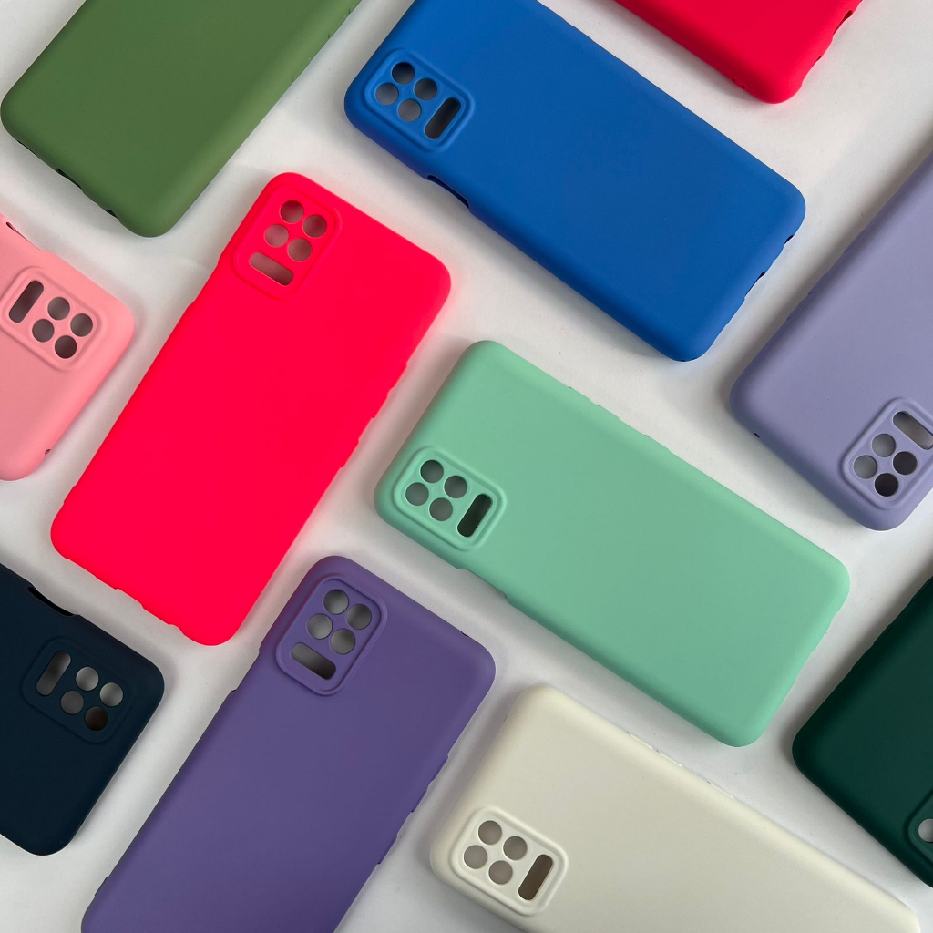 Capinha Para LG K62/ K62 Plus // Capa Case Silicone Aveludada Colorida Forrada (CF26)