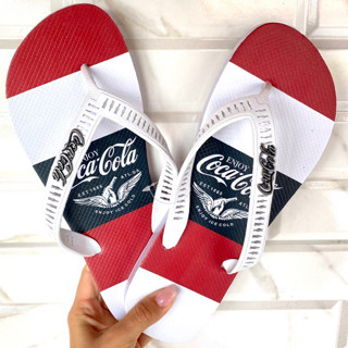 Chinelo masculino havaianas sandália coca cola de dedo e praia