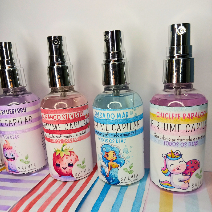 Perfume Capilar Fixação Excelente com Válvula Luxo - SALVIA em Oferta na Shopee
