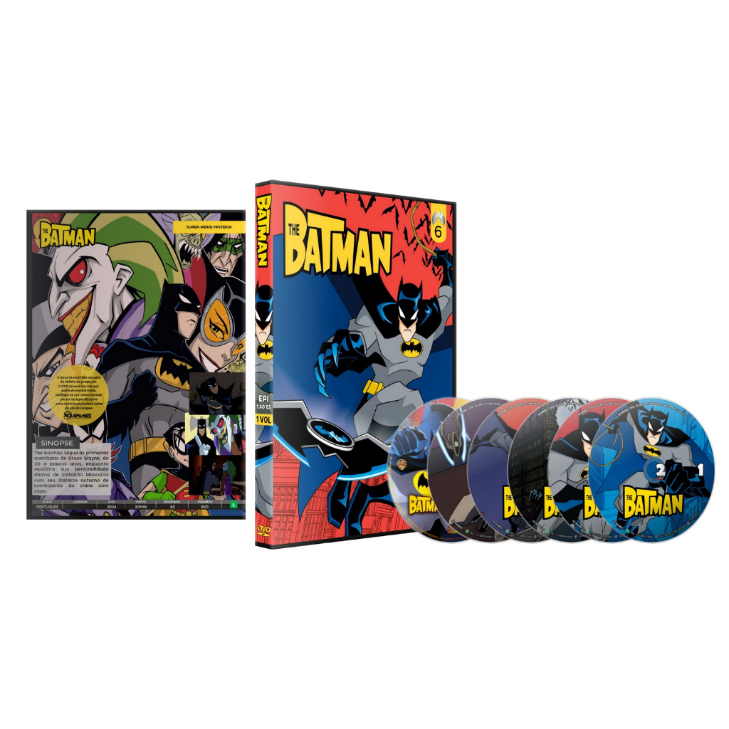 Dvd O Batman (The Batman) 2004 Série Completa + Filme