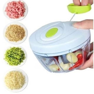 Triturador e Processador de Alimentos com 3 Lâminas 500 ml Premium