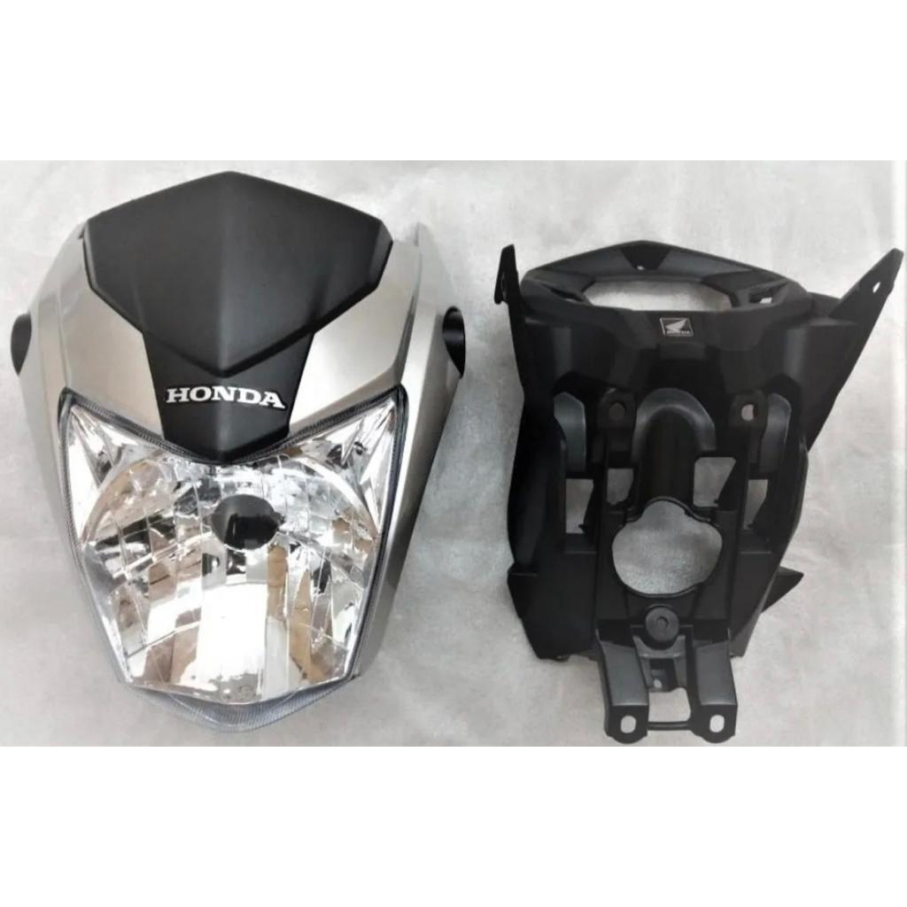 FRENTE FAROL SUPORTE CG TITAN 160 PRATA ED ESPECIAL 25 ANOS 2019