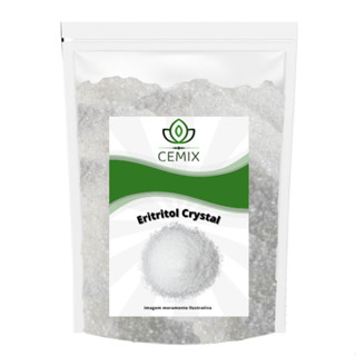 Eritritol Cristal Puro 250g Alta Qualidade Premium Promoção