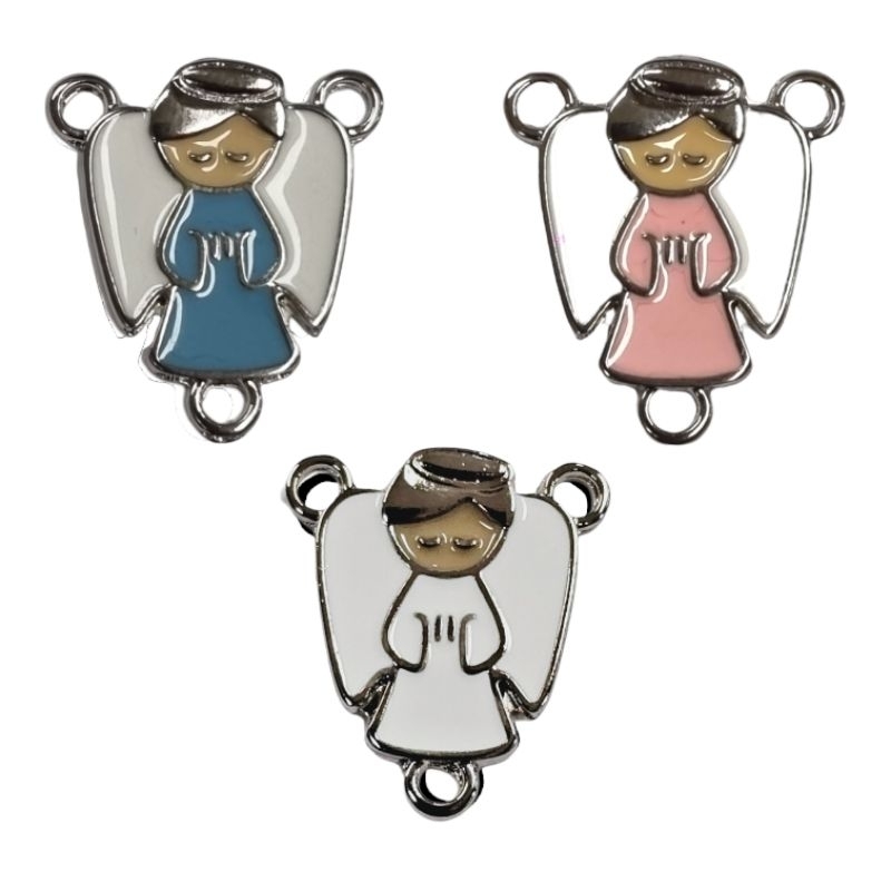 Entremeio de Anjo Resinado Para Terço